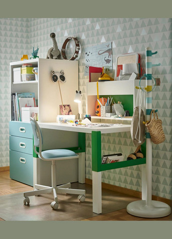 Дитяче офісне крісло ІКЕА ORFJALL зелений (60441779) IKEA (267900841)