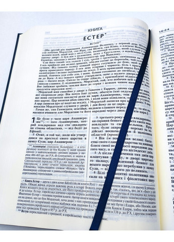 Біблія у сучасному перекладі, 77 книг (17х24 см), синя Українське Біблійне Товариство (316451566)