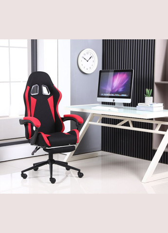 Геймерське крісло X2324 Fabric Black/Red GT Racer (278078277)