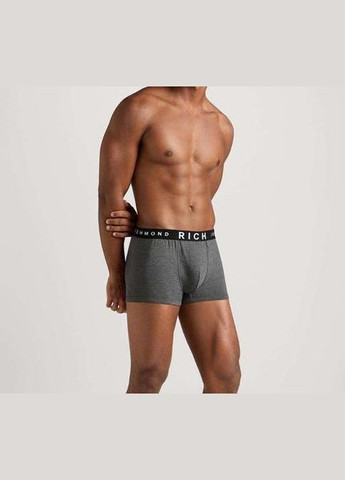 Мужские анатомические трусы боксеры, размер S, цвет хаки/черные/серые, резинка черная. Италия John Richmond Боксери (337311077)