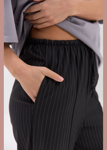 Жіночі смугасті штани з костюмної тканини Arjen (317235024)