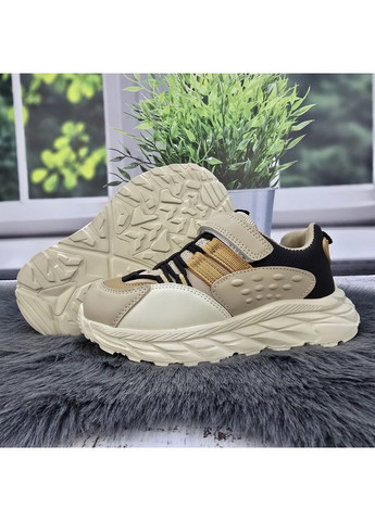 Бежеві Осінні кросівки підліткові Jong Golf