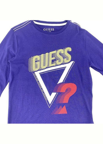 Синий лонгслив GUESS KIDS