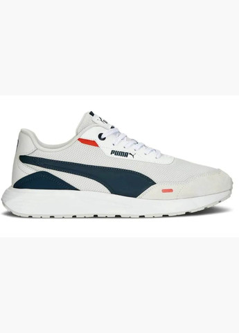 Белые демисезонные кроссовки мужские runtamed white 389236-02 Puma