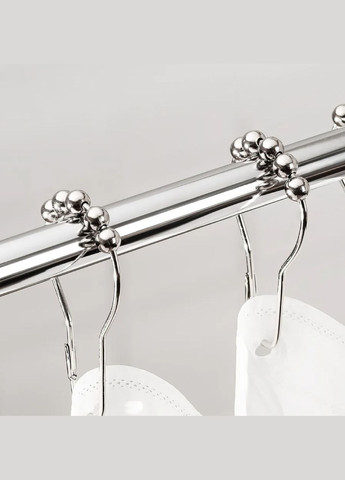 Штора для ванной и душа 178x183 см, шторка с принтом для ванной и душевой комнаты с металлическими крючками No Brand (344573440)