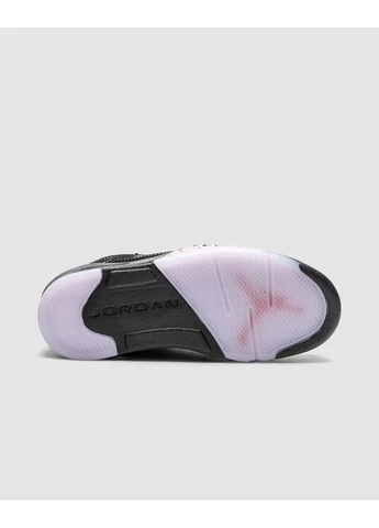 Черные демисезонные кроссовки мужские nike air jordan 5 low dongdan black найк аир джордан черные No Brand