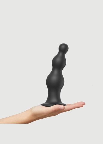 Насадка для страпона Dildo Plug Beads Black XXL Strap-On-Me (303908145)