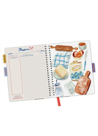 Блокнот кулинарный Лимоны для записи рецептов Orner 3682 (303727524)