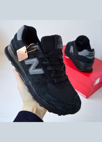 Чорні Осінні чоловічі кеди чорні замшеві з сіткою весняні осінні стильні топ якість No Brand кросівки