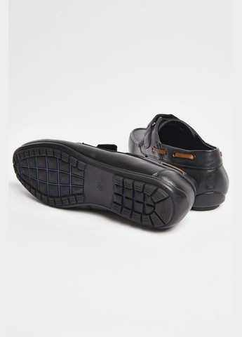 Туфлі підліткові для хлопчика чорного кольору Let's Shop (289456911)