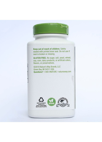 Плоди вітексу, фітодобавка при ПМС, Vitex,, 400 мг, 320 веганських капсул Nature's Way (366734385)