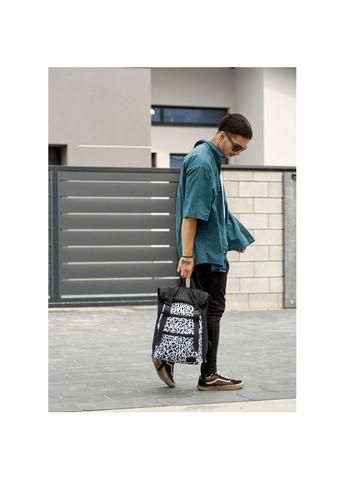 Чоловічий рюкзак RollTop ZARD з принтом Graphity Sambag (322870494)