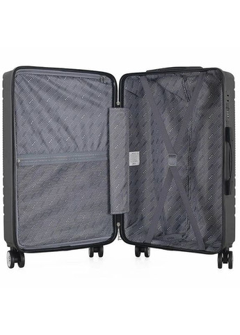 Чемодан 24" M 61л Black (DAS302975) Semi Line (350915924)