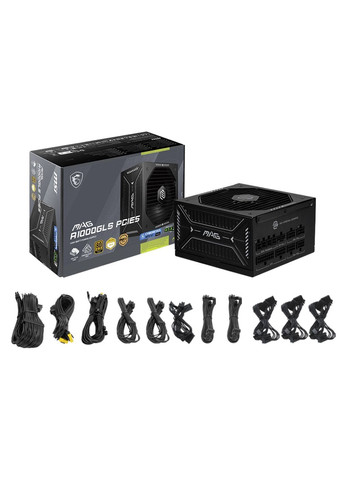 Блок питания MAG A1000GLS PCIE5 PCIE5 1000W MSI (365749328)