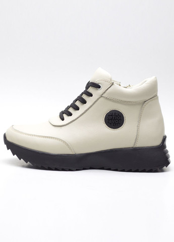 Кросівки жіночі осінні з натуральної шкіри Zlett 3802 Б молочні демісезони (301406923)