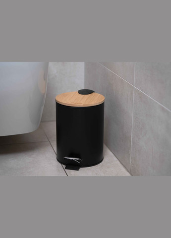 Відро для сміття з педаллю 3 л Minimalism ARHB3601BB Ardesto (344450402)