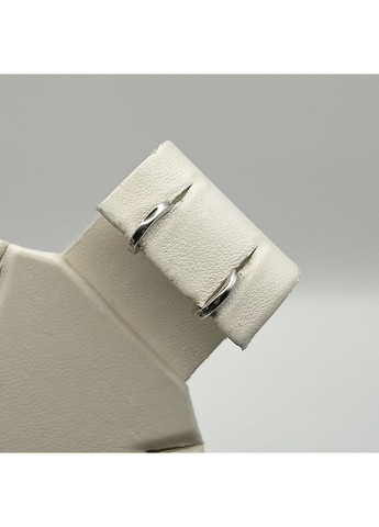 Сережки-кільця срібні 9 мм 0,72 г No Brand (369736564)