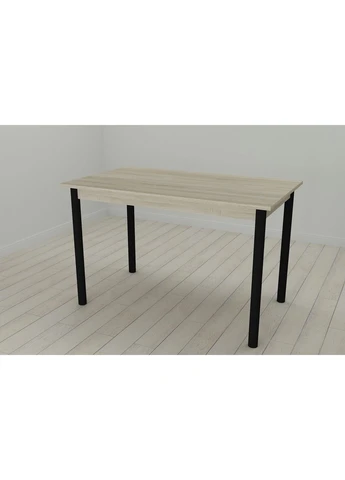 Стіл кухонний Беніта 75x120x70 Чорний ДСП Сонома 16мм (FRD-106282) Ferrum-decor (398832656)