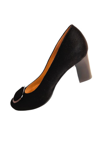 Anis стильные женские туфли на устойчивом каблуке из лазерной кожи черные мери джейн черный з натуральная кожа, польша — всесезон (363820510)