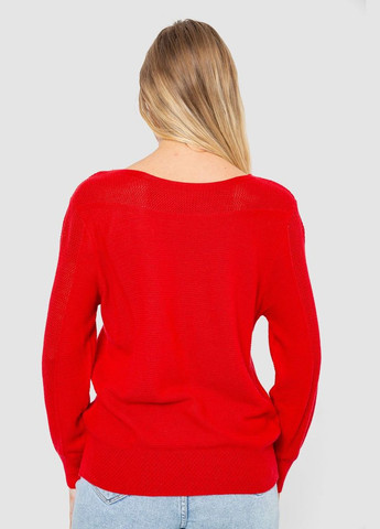 Червоний демісезонний кофта жіноча з манжетами Ager 244R999