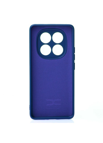 Силіконовий чохол для Redmi Note 14 Pro 5G Синій чохол із мікрофіброю Xiaomi (322068950)