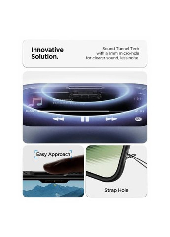 Чехол для мобильного телефона (ACS10369) Spigen Liquid Air iPhone 17 Matte Black (367032829)