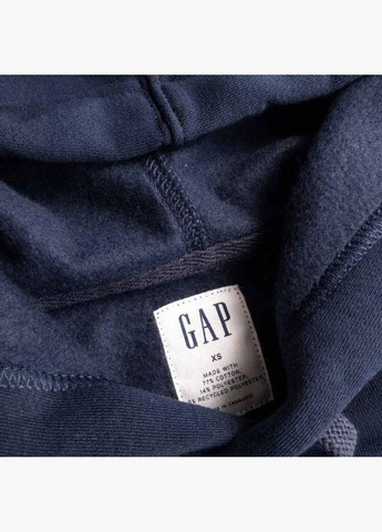 Худі чоловіче Logo Fleece Hoodie Royal Teal Blue 510981521 Gap (332609797)