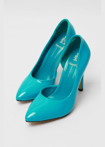 Туфлі жіночі блакитного кольору Let's Shop (294050519)
