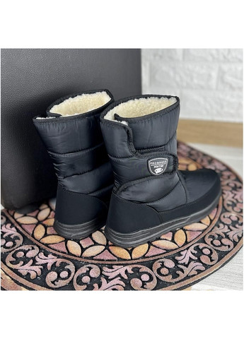 Чоловічі дутики високі на липучці Progres VS-0014232-5 Чорні No Brand (265536543)