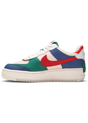 Білі кросівки air force 1 shadow mystic navy Nike