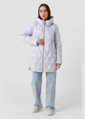Голубая демисезонная куртка женская 2446 (2000990321237d) shop (2000990321237) Visdeer
