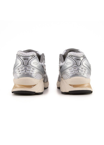 Чорні Осінні кросівки чоловічі asics gel-kayano 14 white silver black асікс гель каяно 14 No Brand