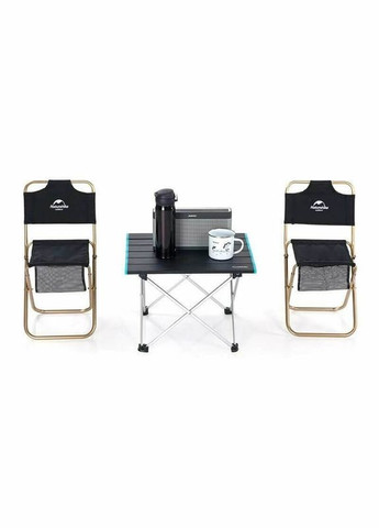 Стол раскладной NH19Z008-Z Размер L 68х46х40.5 см серый (6927595750872) Naturehike (341827893)