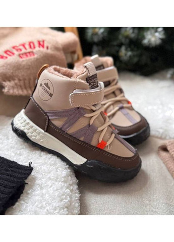 Черевики дитячі стильні DHX, бежевий No Brand (360739629)