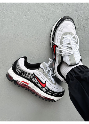 Черные демисезонные кроссовки мужские nike air max tl 2.5 white / black / red найк аир макс тл 2.5 No Brand