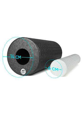 Масажний ролик LightWeight 33х14 см з масажером для стоп 33х5 см EasyFit (362497659)