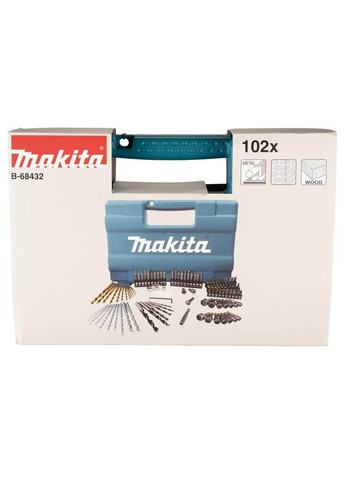 Набор бит и свёрл (102 предмета) B-68432 Makita (322410481)