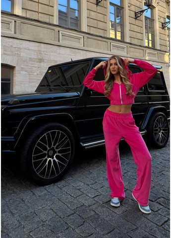 Женский велюровый костюм с камнями Fashion (362475931)