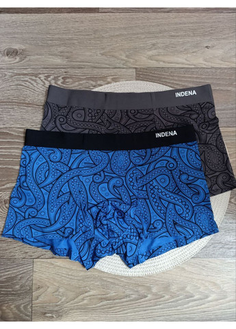 Набор БЕСПЛАТНЫХ мужских трусов-боксеров бамбуковых, размеры L-4XL Indena (364220873)