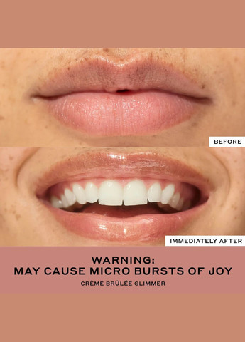 Пептидный бальзам для губ с шиммером "Crème Brûlèe Glimmer" Pout Preserve Peptide Lip Treatment Glimmers Ole Henriksen (322417328)