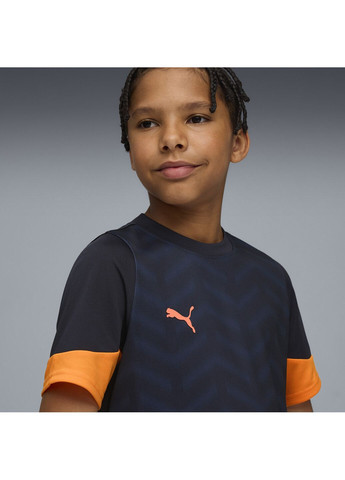 Синя демісезонна футболка individualcup football jersey youth Puma