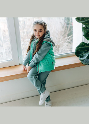 Жилет с капюшоном съемным Демисезонный 412009 Marakas (337516442)