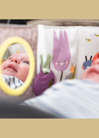 Розвиваюча книжка-розкладачка Садик у місті Зайчики () Taf Toys 13065 (331790887)