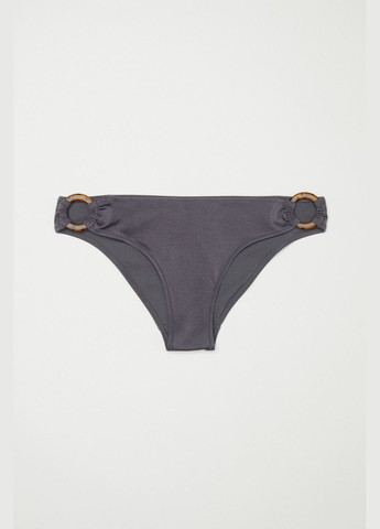 Темно-серые купальные трусики однотонные H&M