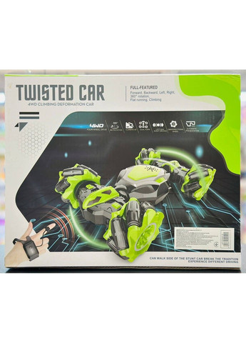 Машинка радиоуправляемая трюковая 2.4G, с аккумулятором, оборот 360°, музыка, USB-зарядка (32,5×26×9 см) No Brand (345646158)