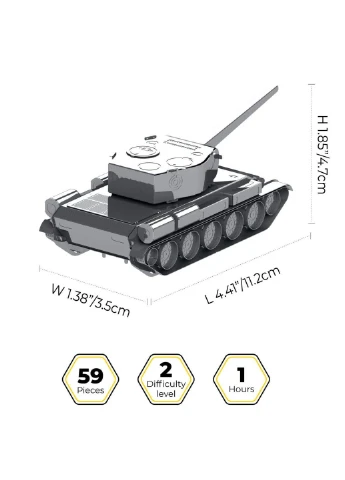 Конструктор коллекционная модель T-44 (ek28075) Metal Time колекційна модель T-44 (392056728)