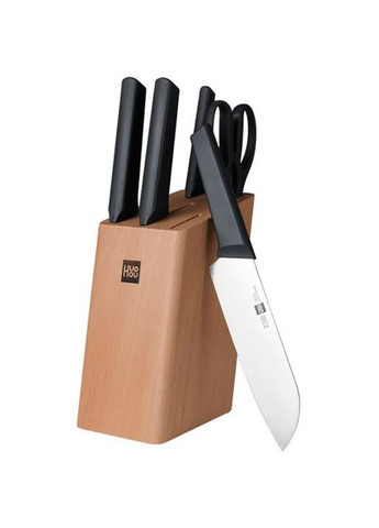 Набір ножів Xiaomi з підставкою (6 предметів) HU0057 Huo Hou (279826660)