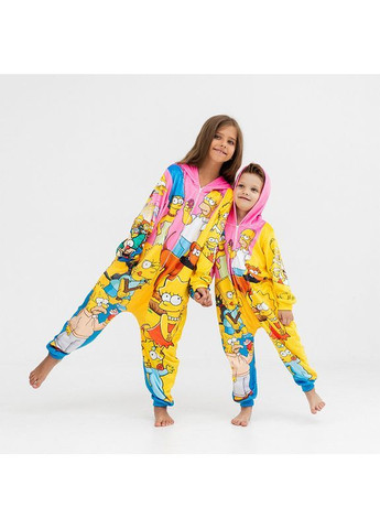 Комбинированная всесезон кигуруми « the simpsons » No Brand