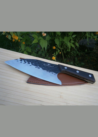 Ніж - сокира кухарський Sonmelony Chef RT-03 в чохлі 30 см No Brand (302391832)
