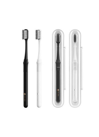 Зубная щетка Bass Toothbrush с футляром White Dr.Bei (306853369)